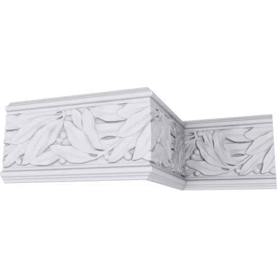 Ekena Millwork 5"h X 1 3/8"p X 94 1/2"l Brontes Chair Rail Moulding In White