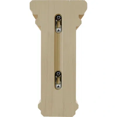 Ekena Millwork 5"w X 5 3/4"d X 10"h Medium Woodruff Wood Corbel In Rubberwood