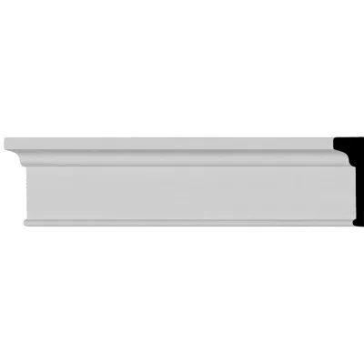Ekena Millwork 6 1/8"h X 2"p X 94 1/2"l Panel Moulding In White