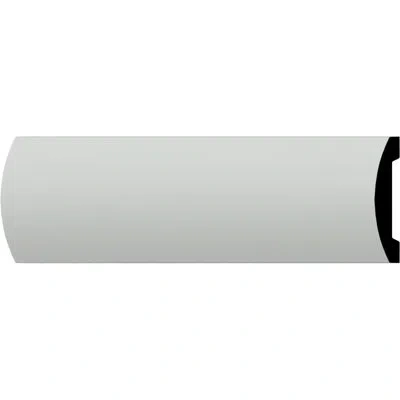 Ekena Millwork 6 7/8"h X 94 1/2"w X 1 3/8"d Flat Trim In White