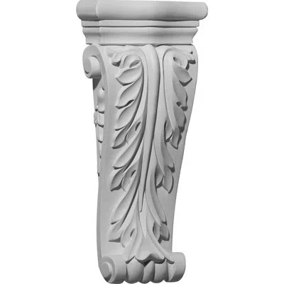 Ekena Millwork 6.125'' H X 3.5'' W X 2.25'' D Urethane Bracket/corbel In Gray