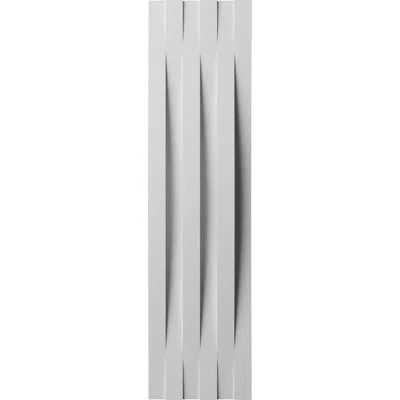 Ekena Millwork 6"w X 24"h X 1"t  Edgecraft Caspian Style Seamless Wall Tile In White