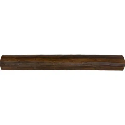 Ekena Millwork 6"w X 4 1/2"h X 8"l Sample - Heritage Timber Santa Fe  Faux Wood Log Beam, In Kona Brown
