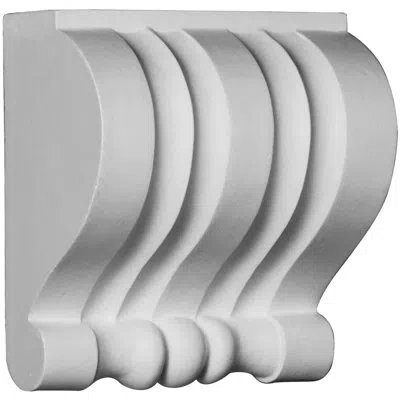Ekena Millwork 7.125 H X 6.5 W X 3.75 D In Gray