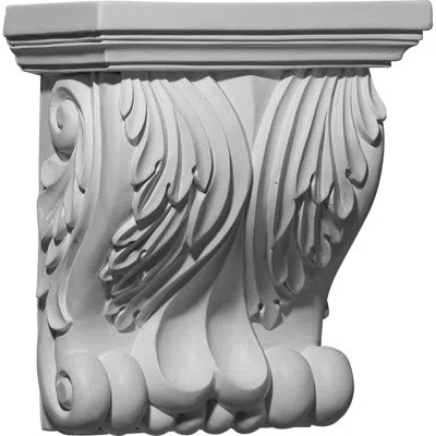 Ekena Millwork 8.25 H X 7.125 W X 4.125 D In Gray