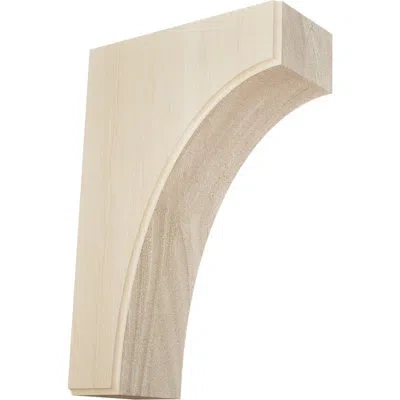 Ekena Millwork 8"h X 1 3/4"w X 6"d Bracket In Rubberwood