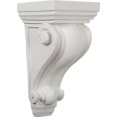 Ekena Millwork 9.75'' H X 4.75'' W X 3.125'' D Urethane Bracket/corbel In Beige