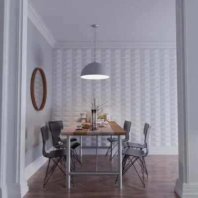 Ekena Millwork Aberdeen Endurawall Decorative 3d Wall Panel In White