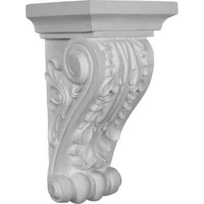 Ekena Millwork Acanthus Corbel In Off-white