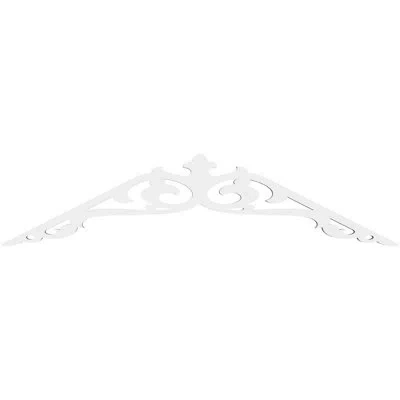 Ekena Millwork Amber Architectural Grade Pvc Gable In White