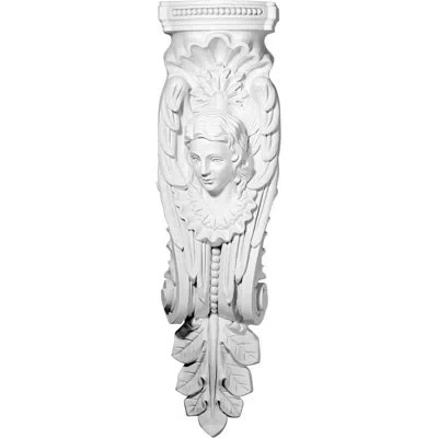 Ekena Millwork Angel Corbel, Right In Off-white