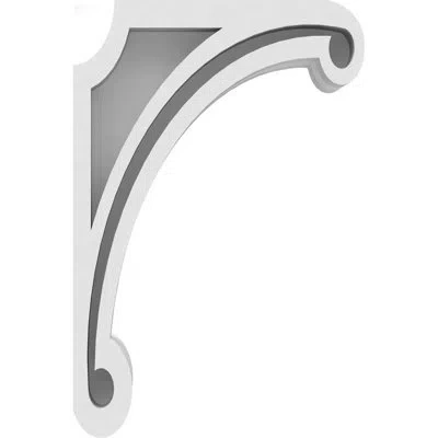 Ekena Millwork Arch Architectural Grade Pvc Corbel In White