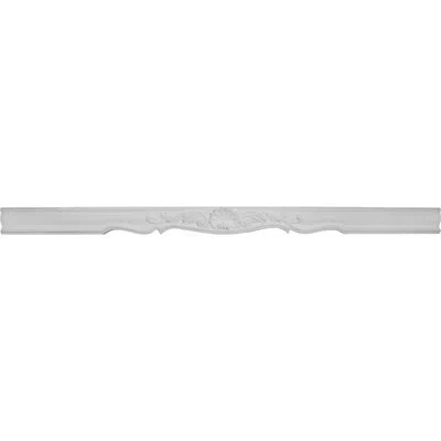 Ekena Millwork Ashford Shell 6"h X 96 1/8"w X 2 1/2"d Casing Fascia In White