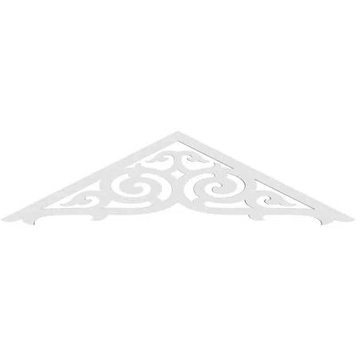 Ekena Millwork Athens Architectural Grade Pvc Gable In White