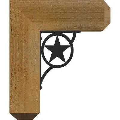 Ekena Millwork Austin Craftsman Ironcrest Bracket