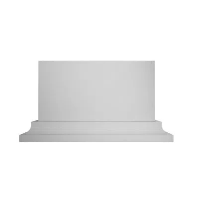 Ekena Millwork Balustrade Rail Support Block, Factory Primed Polyurethane