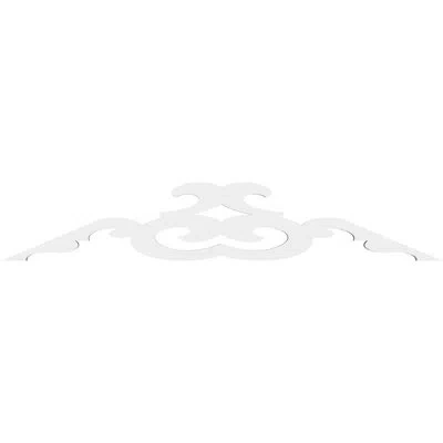 Ekena Millwork Benson Architectural Grade Pvc Gable In White