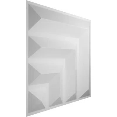 Ekena Millwork Bolt Endurawall Decorative 3d Wall Panel In White