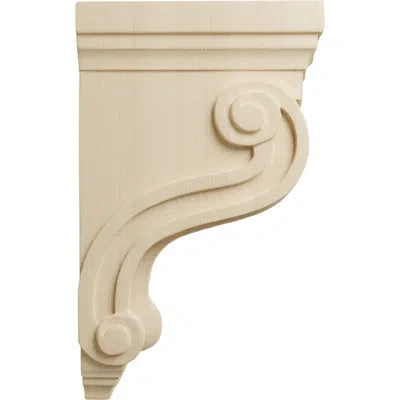 Ekena Millwork Boston Corbel In Rubberwood