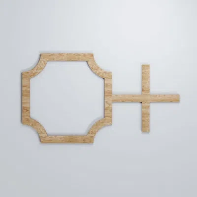 Ekena Millwork Bradley Decorative Fretwork Wood Wall Panels In Red Oak