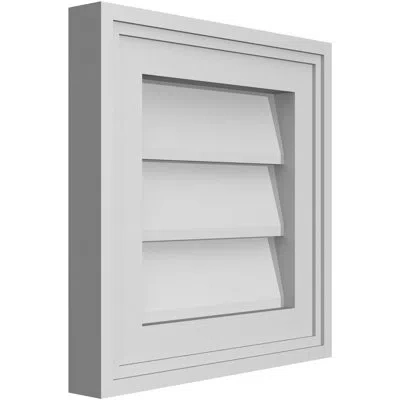 Ekena Millwork Brickmould Frame, Primed Tan