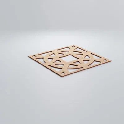 Ekena Millwork Brownsville Decorative Fretwork Wood Wall Panels In Alder