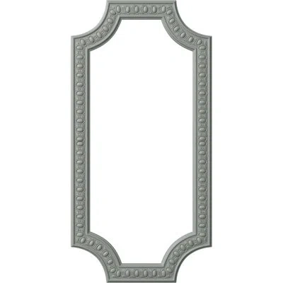 Ekena Millwork Caputo Egg & Darpanel Moulding Ki In White