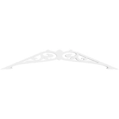 Ekena Millwork Carrillo Architectural Grade Pvc Gable In White
