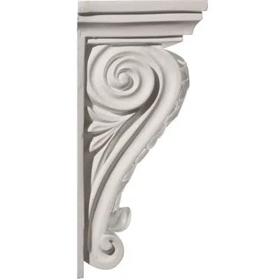 Ekena Millwork Chesterfield Corbel In Off-white