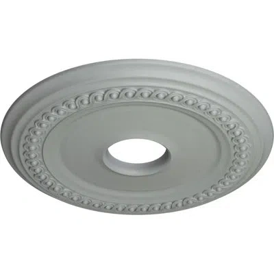 Ekena Millwork Classic 18 5/8"h X 18 5/8"w X 1 1/8"d Ceiling Medallion In Primed