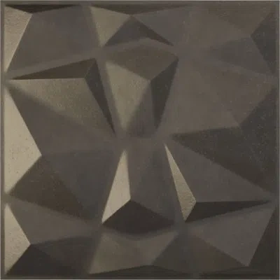 Ekena Millwork Clover Endurawall Decorative 3d Wall Panel In Universal Aged Metallic Rust