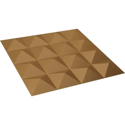 Ekena Millwork Cornelia Endurawall Decorative 3d Wall Panel In Gold