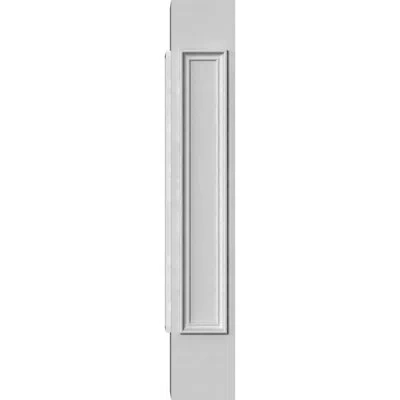Ekena Millwork Corner Newel Post W/panel In White