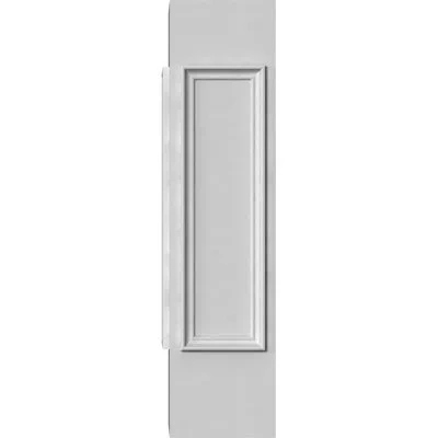 Ekena Millwork Corner Newel Post W/panel In White