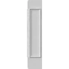 Ekena Millwork Corner Newel Post W/panel In White