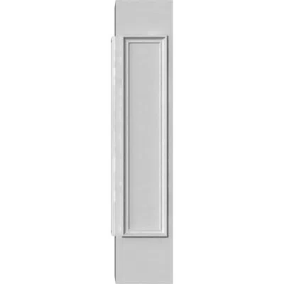 Ekena Millwork Corner Newel Post W/panel In White