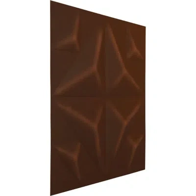 Ekena Millwork Crystal Endurawall Decorative 3d Wall Panel In Dark Green