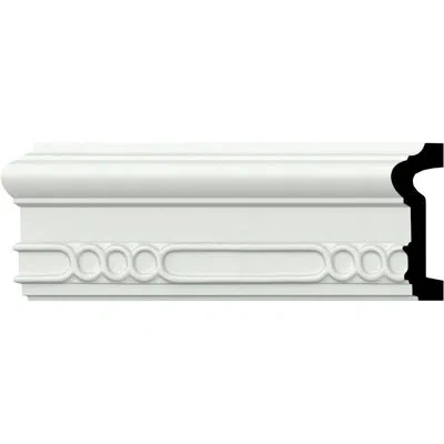 Ekena Millwork Dover 3 1/2"h X 96"w X 1 3/8"d Window And Door Casing In Off-white