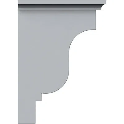 Ekena Millwork Edinburgh Bracket In White