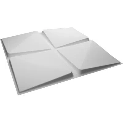 Ekena Millwork Edinburgh Endurawall Decorative 3d Wall Panel In Smooth