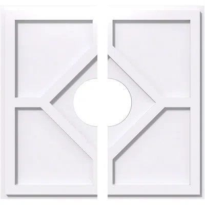 Ekena Millwork Embry Architectural Ceiling Medallion