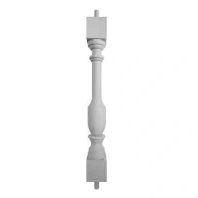 Ekena Millwork Endurathane 500 Series Lincoln Baluster, Factory Primed Polyurethane