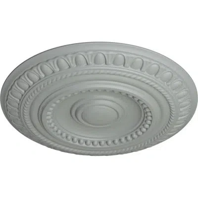 Ekena Millwork Endurathane Artis Ceiling Medallion, 15 3/4"od X 1 3/8"p (fits Canopies Up To 6 7/8") In Primed