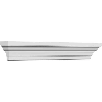 Ekena Millwork Endurathane Classic Crosshead In White