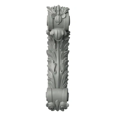 Ekena Millwork Endurathane Gregory Corbel, 4 1/8"w X 10 5/8"d X 2 1/2"h, Factory Primed