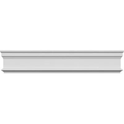 Ekena Millwork Endurathane Holmdel Crosshead In White