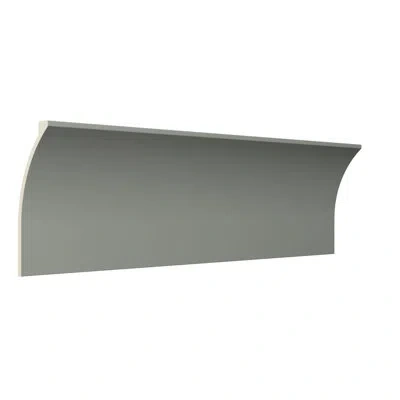 Ekena Millwork Endurathane Isla Crown Moulding, 11 3/4"h X 4"p X 12 1/2"f X 48"l, Factory Primed