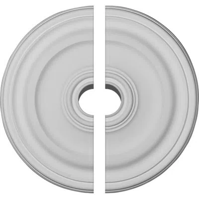 Ekena Millwork Endurathane Kepler Traditional Ceiling Medallion, 15 7/8"od X 1 1/2"p (for Canopies Up To 2 1/2"), T
