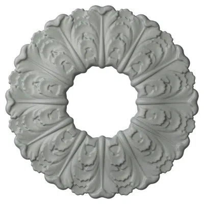 Ekena Millwork Endurathane Marlowe Ceiling Medallion, 24 1/4"od X 8"id X 1 5/8"p, Factory Primed