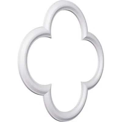 Ekena Millwork Endurathane Otis Ceiling Tile, 11 3/4"h X 11 3/4"w X 3/8"p, Factory Primed